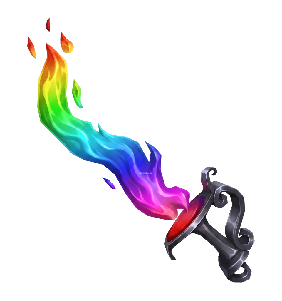 Chroma Candleflame Knife — Murder Mystery 2