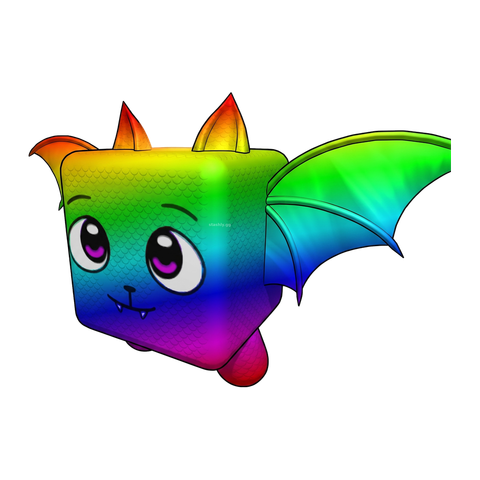 Chroma Fire Bat Pet