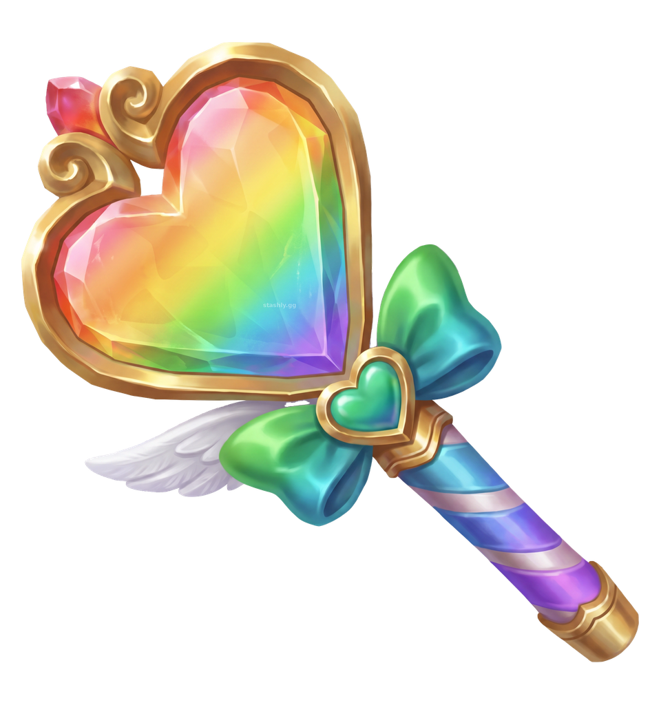 Chroma Heart Wand Knife — Murder Mystery 2