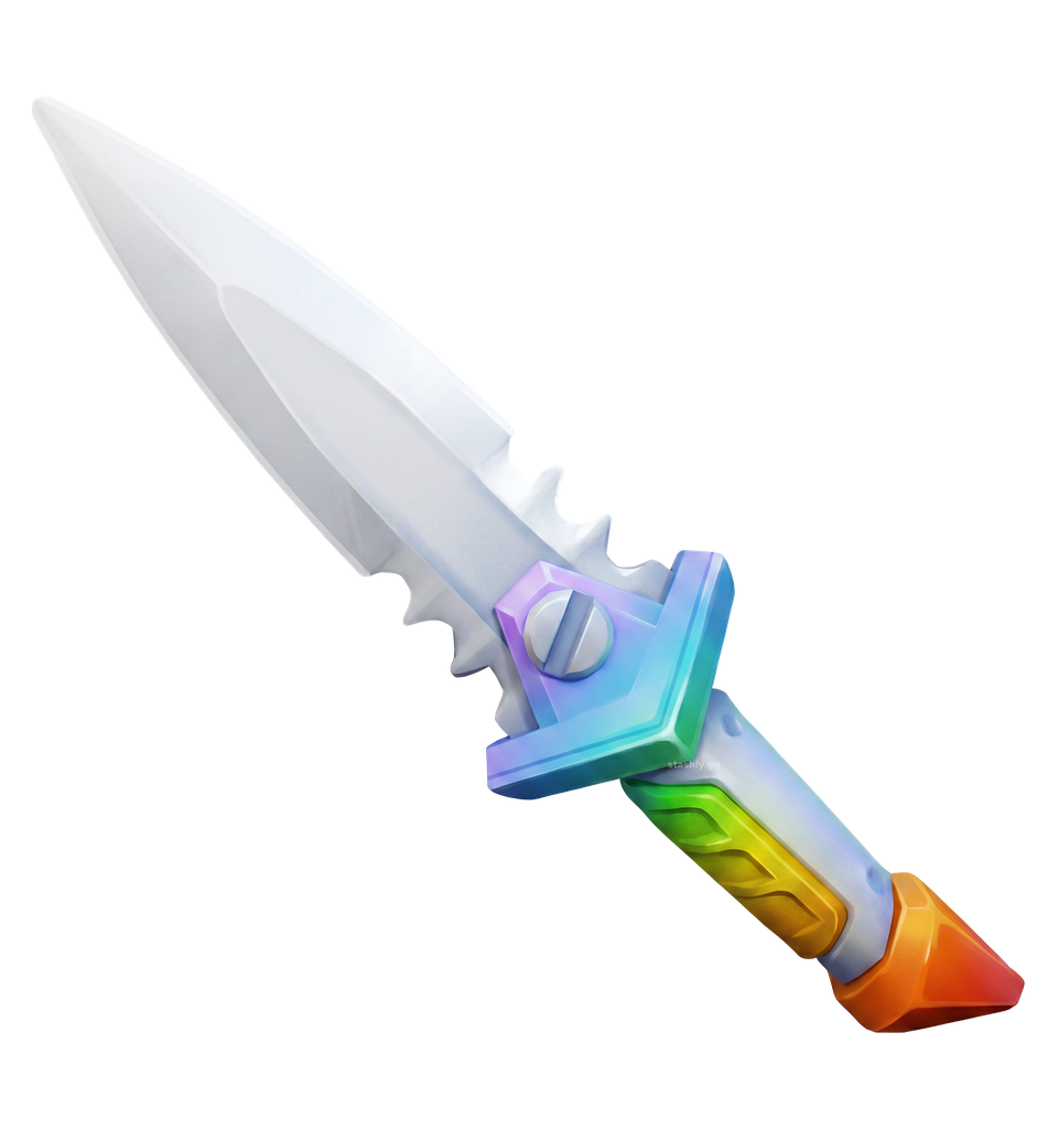Chroma Snow Dagger — Murder Mystery 2