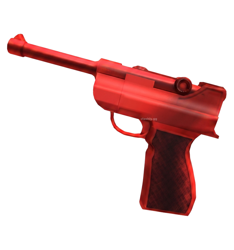 Red Luger Gun — Murder Mystery 2